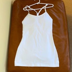 Brand New Lulu tank top in white size 2